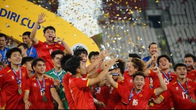 Timnas U23 Indonesia Gagal Juara: Vietnam Angkat Trofi