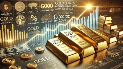 Lonjakan Harga Emas Dorong Investor Asia Berburu Safe Haven