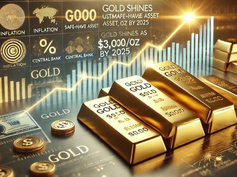 Lonjakan Harga Emas Dorong Investor Asia Berburu Safe Haven