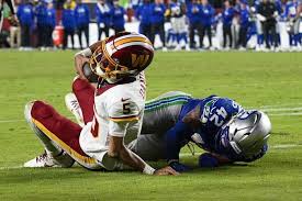 Washington Commanders Terpuruk: QB Jayden Daniels Cedera