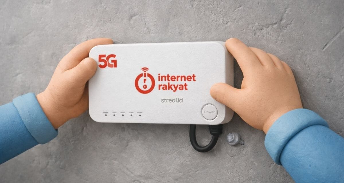 Cara Daftar Internet Rakyat 100 Mbps Mulai Januari