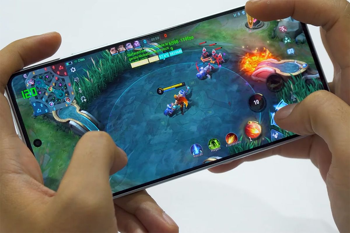 Layar 120Hz