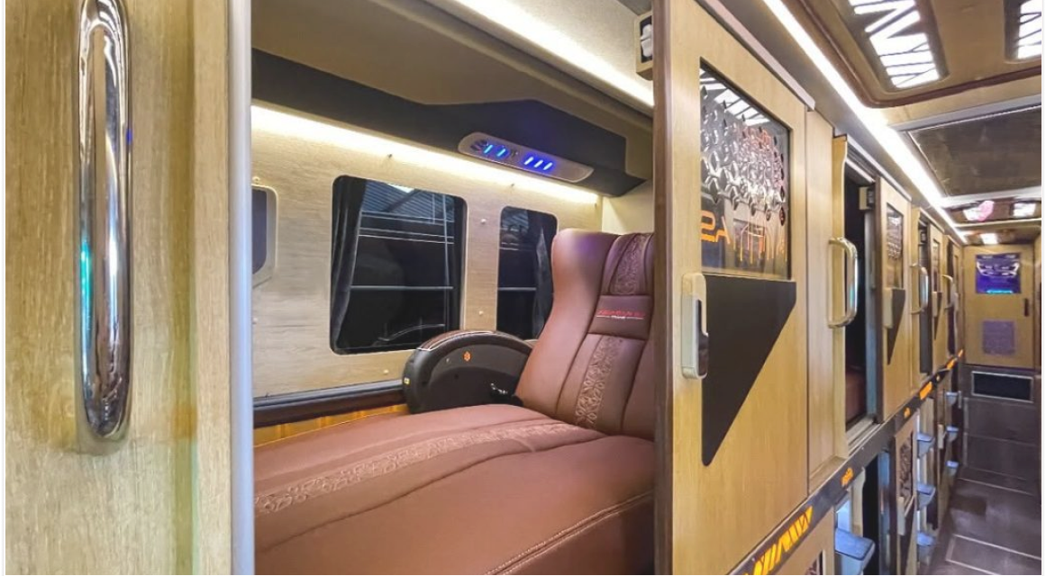 Sleeper Bus Mencuri Perhatian Masyarakat